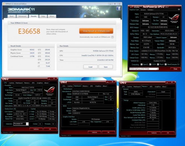 PR ASUS 3DMark11 Entry Preset World Record