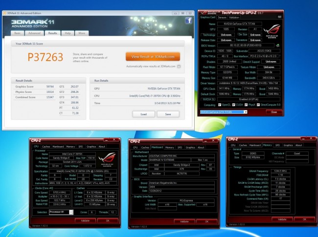 PR ASUS 3DMark11 Performance Preset World Record