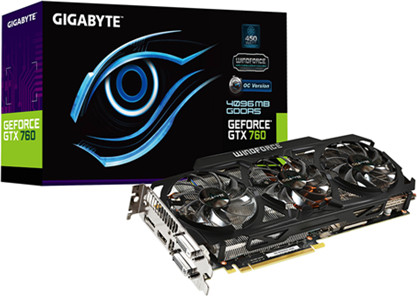 Gigabyte GeForce GTX 760 WindForce OC