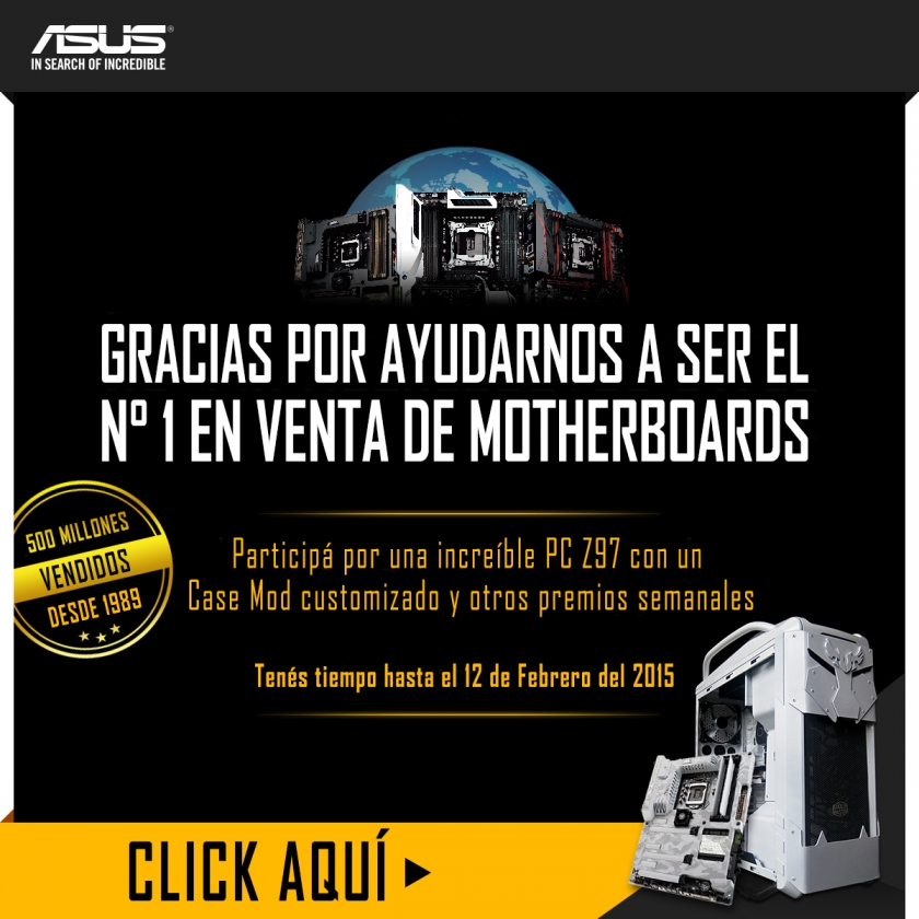 ASUS Celebrates 500 Million Motherboard Sales