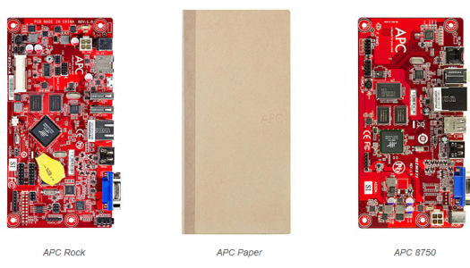 Via anuncia sus nuevos mini-PC Android, APC Rock y APC paper