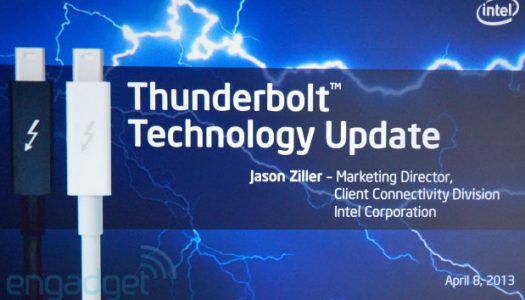 Intel anuncia Thunderbolt “Falcon Ridge”, soporte 4K y transferencia a 20Gbps