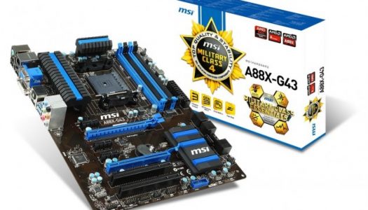 MSI también muestra su placa para Kaveri A88X-G43 FM2+