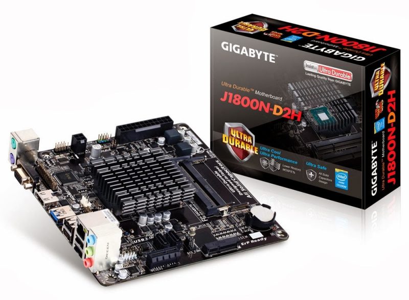 Gigabyte ga j1800n d2h обзор