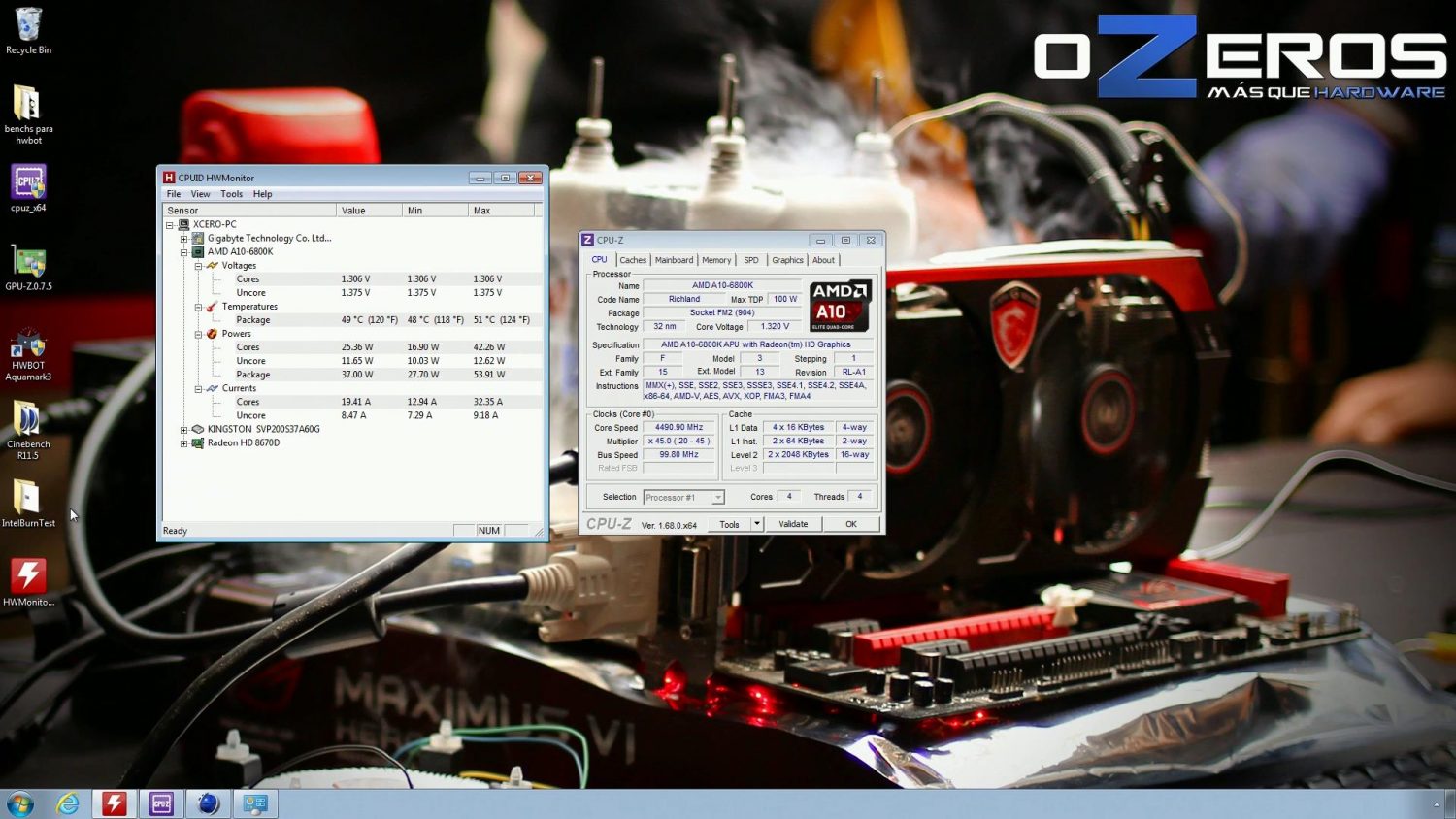 Video Guía Cómo Hacer Overclocking En Amd Apu Para Uso Diario 247 Ozeros 5869