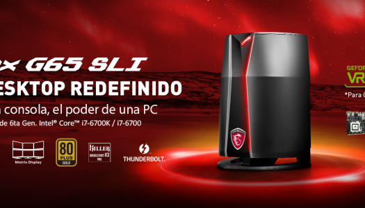 MSI Lanza al mercado el nuevo PC Gamer Vortex G65 – La potencia de una PC, el tamaño de una Consola