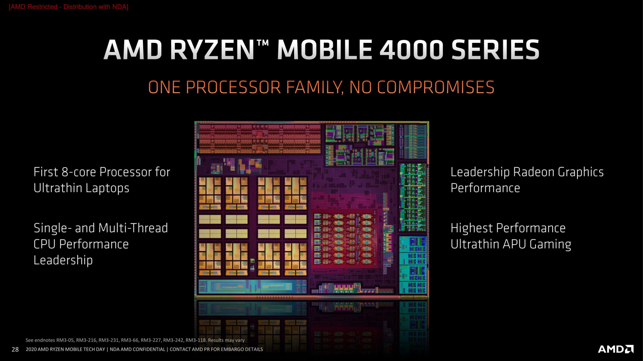 AMD lanza su nueva generaci n de procesadores Ryzen 4000 Mobile