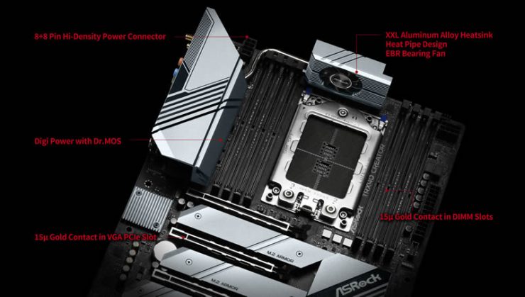 Asrock trx40 creator обзор