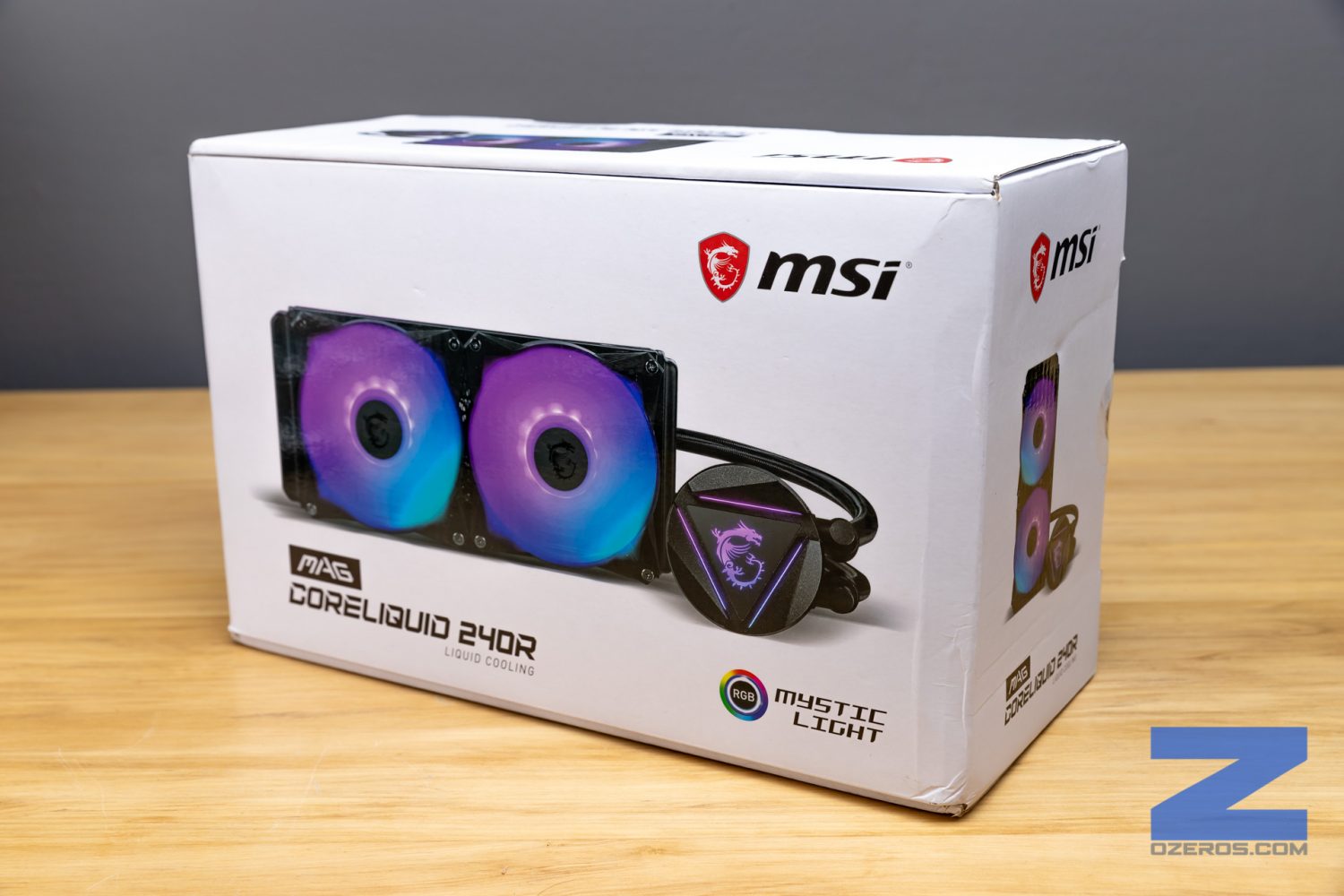 Msi coraliquid 240r установка